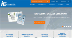 Desktop Screenshot of illinoiscapacitor.com